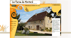 Desktop Screenshot of lafermedemontard.com